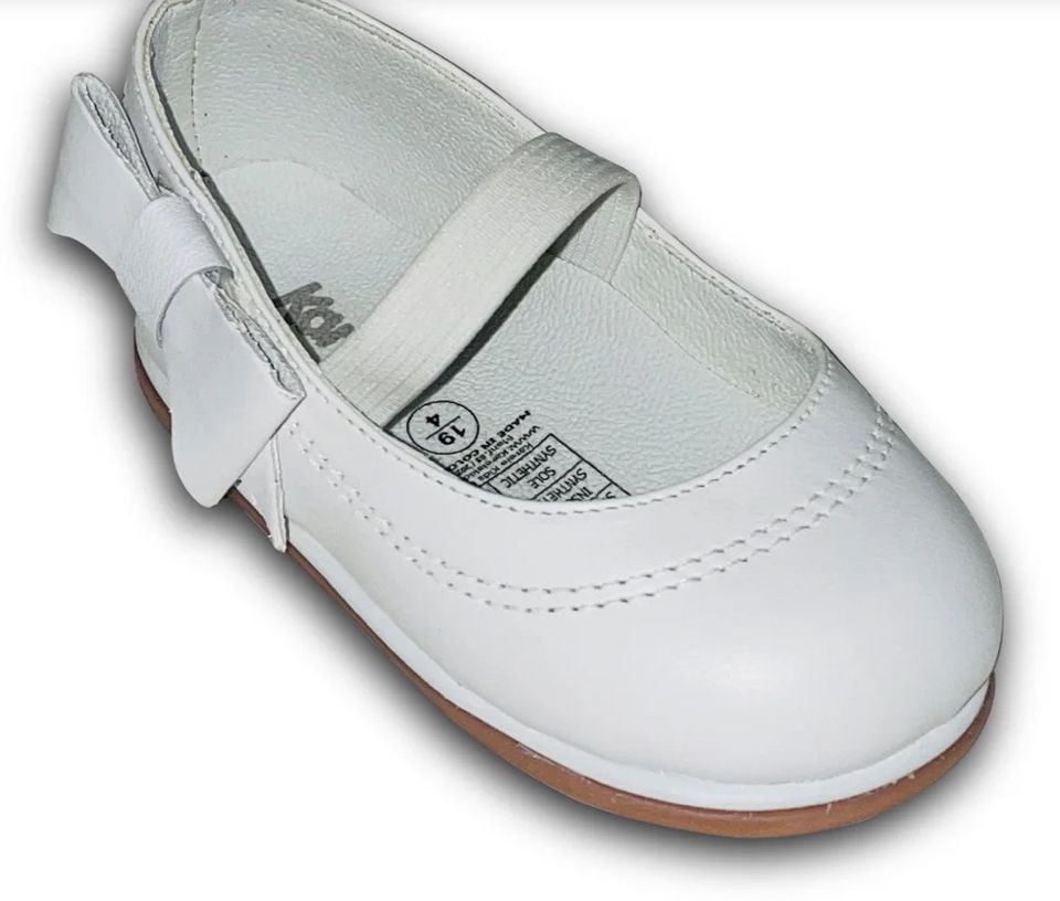 Side Bow Leather Shoes Ref. 136