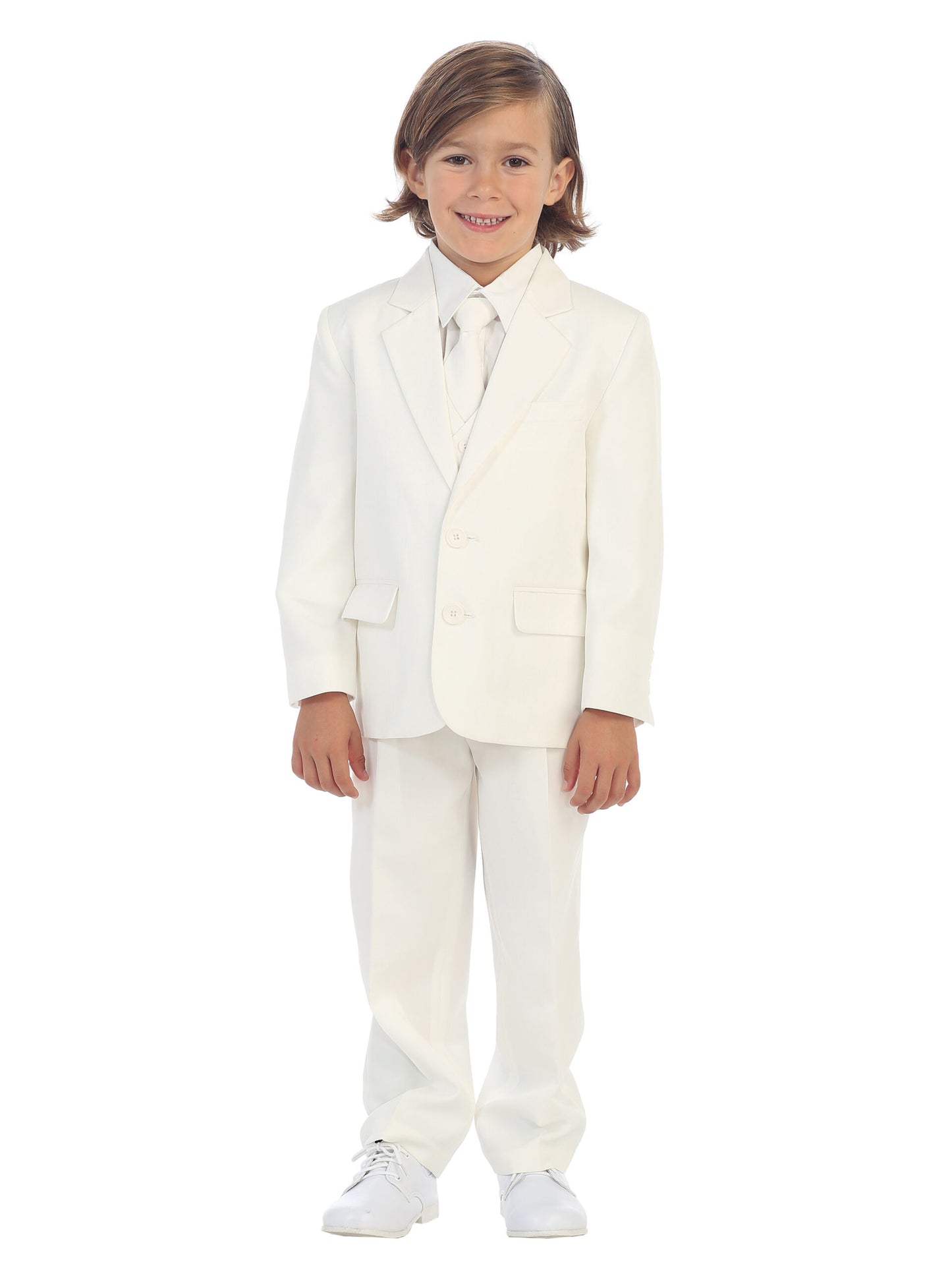 Boys Single Breasted 5-Piece Suit Set TP4008