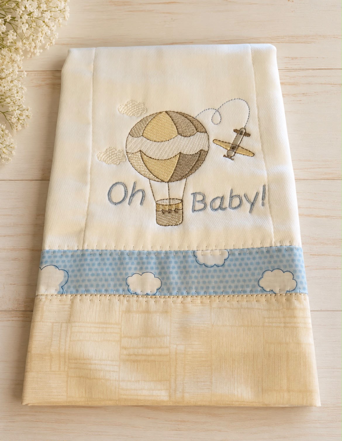 Personalized Embroidered Baby Cloth | Canastilla Ideal Kids