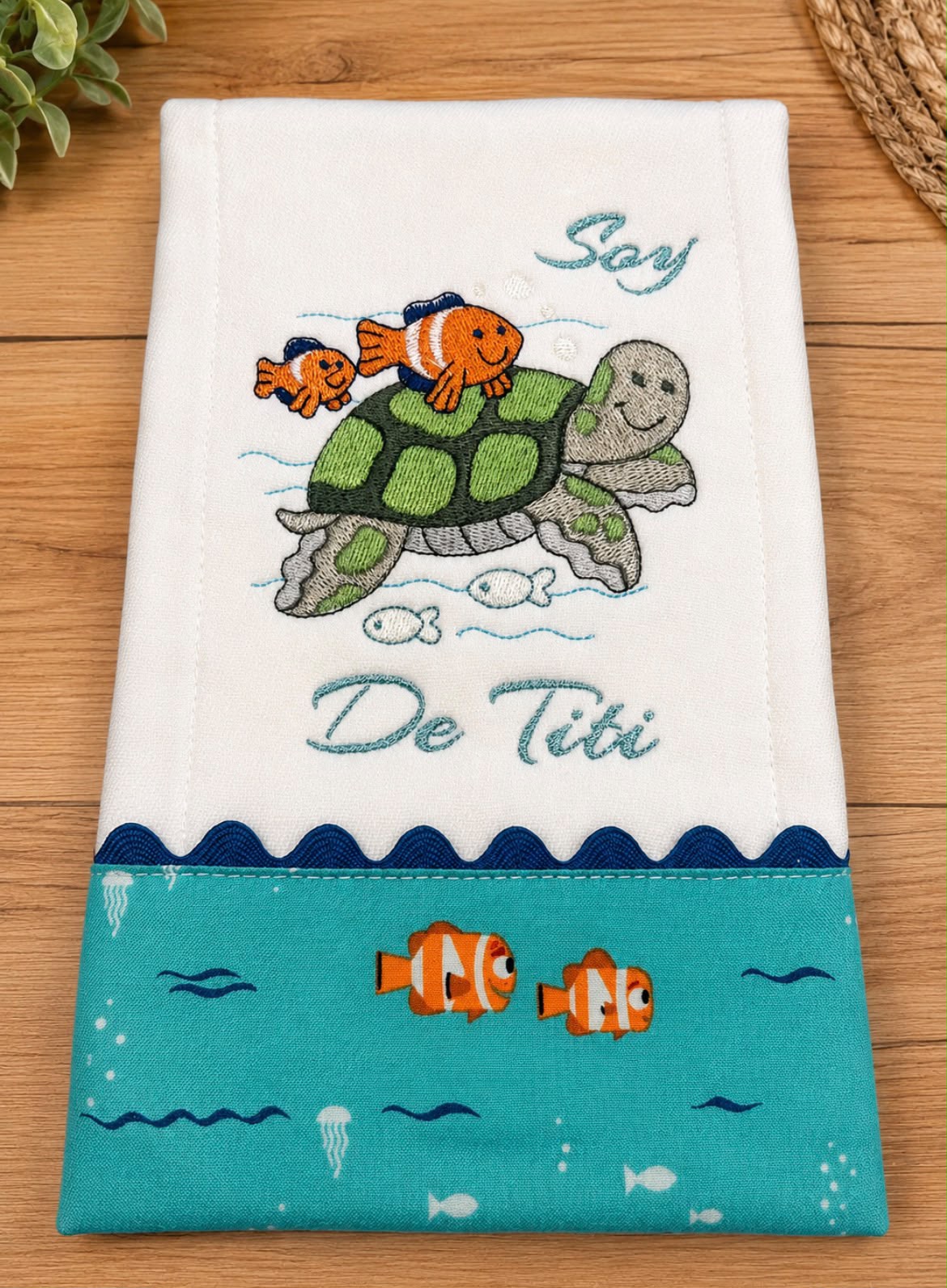 Personalized Embroidered Baby Cloth | Canastilla Ideal Kids