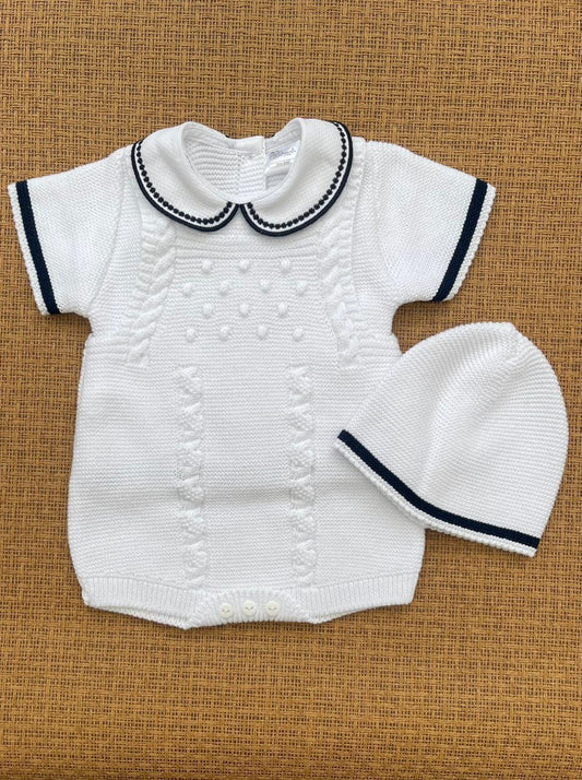 White-Navy Napoli