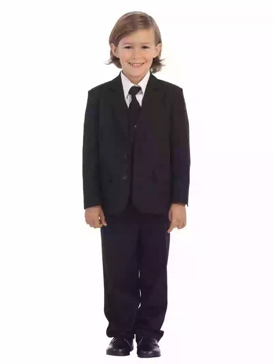 Boys Single Breasted 5-Piece Suit Set TP4008