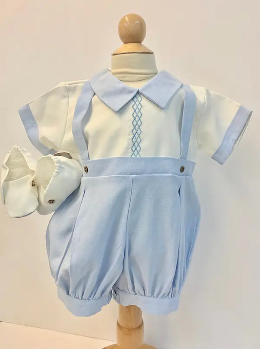 70670 Blue Romper with Shoes